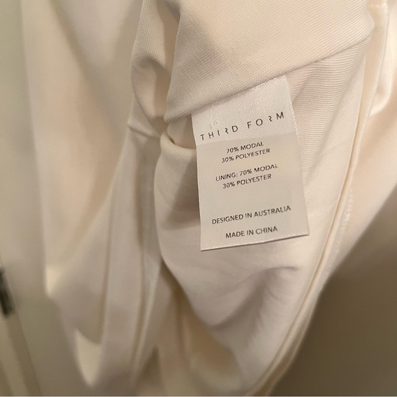 Third Form White Mini Dress - Picture 8 of 9